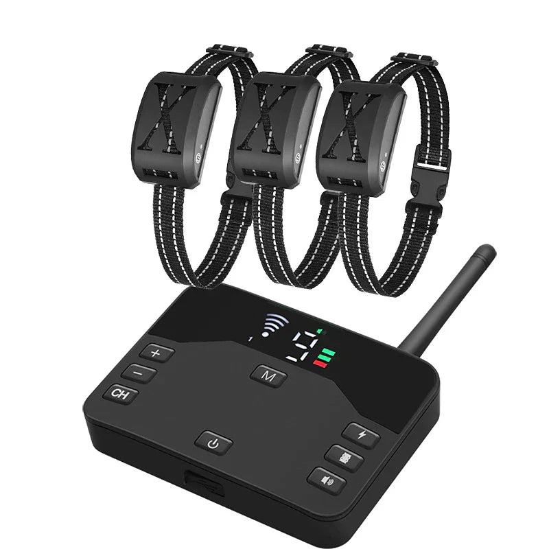 FidoFence Pro Wireless Dog Fence System With Collar, 9–240m | Lersk