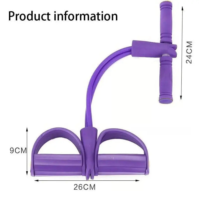 Pedal-Fitness Band With Ankle Pull For A Full-Body Training At Any Time And Anywhere | Lersk