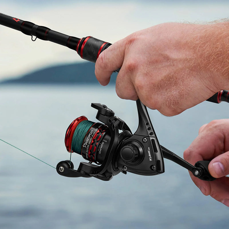 Carrete de Spinning Piscifun Flame Rojo | Lersk