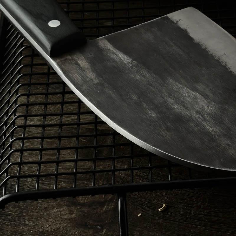 Almazan Premium Serbisk Kokkekniv Håndsmedet Kulstofstål Til Hjemmekokke | Lersk