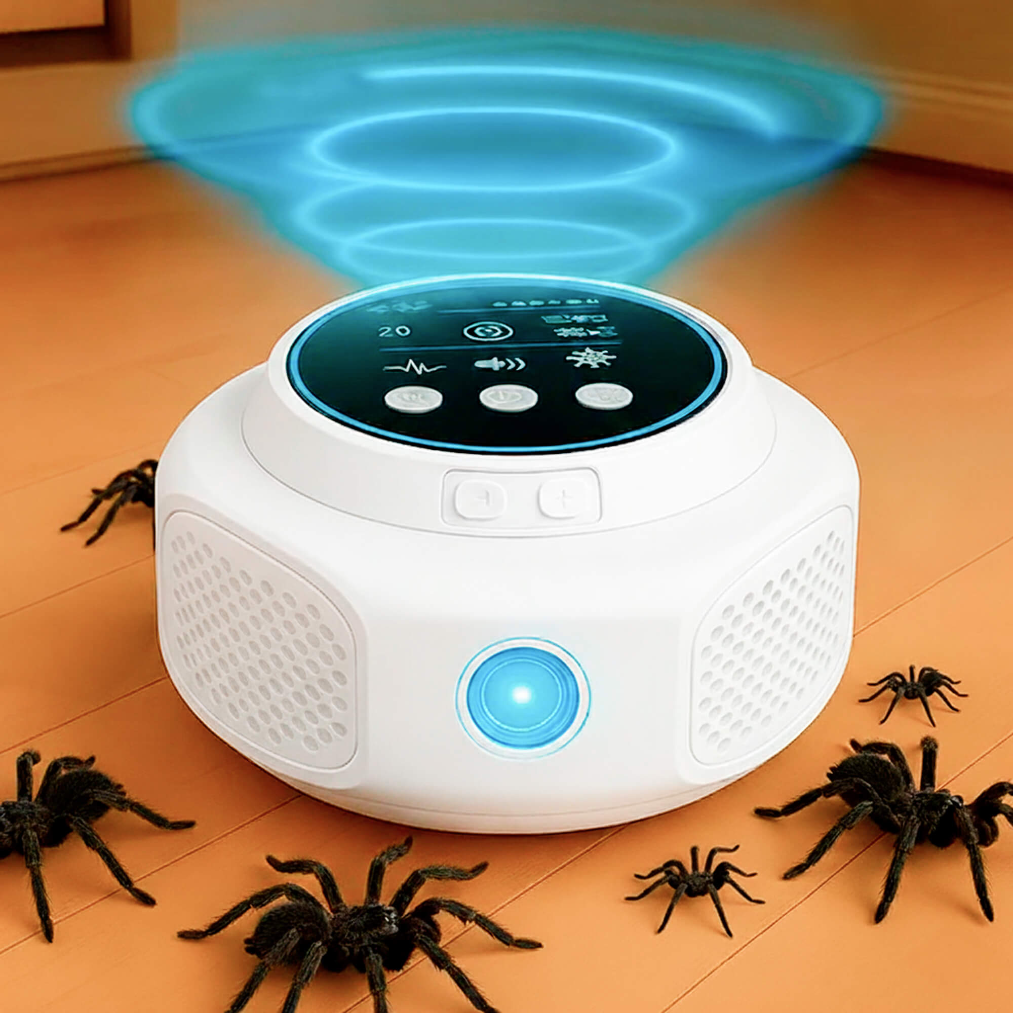 Arava Plug-In ultrazvukový odpuzovač pavouků, bez chemikálií | Lersk