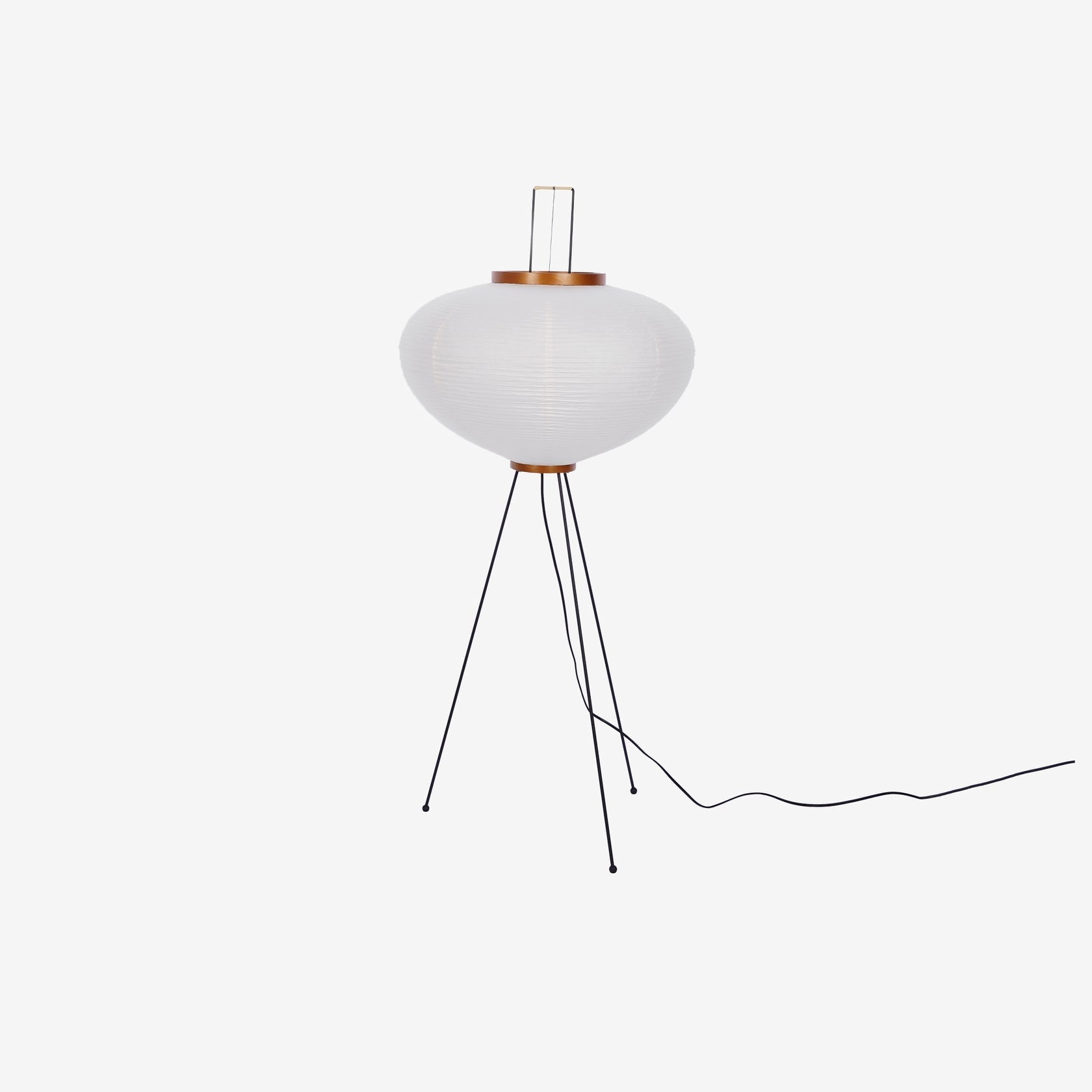 Hikaru Rispapir Gulvlampe Blødt Stemningslys Minimalistisk | Lersk