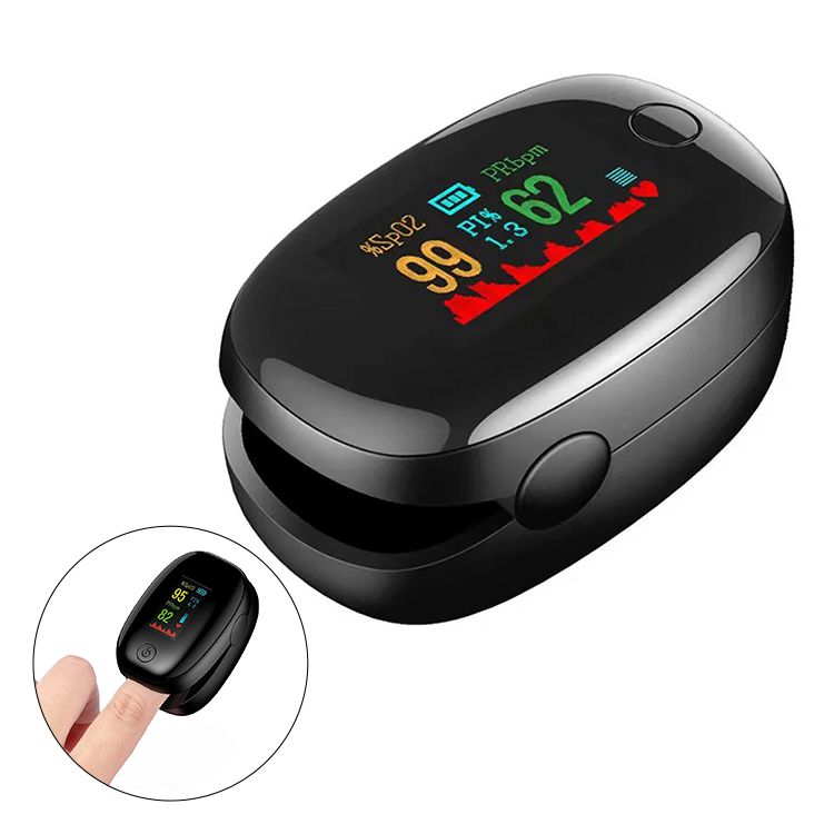 PulseNova Portable SpO2 Fingertip Oximeter One-Button Readout | Lersk