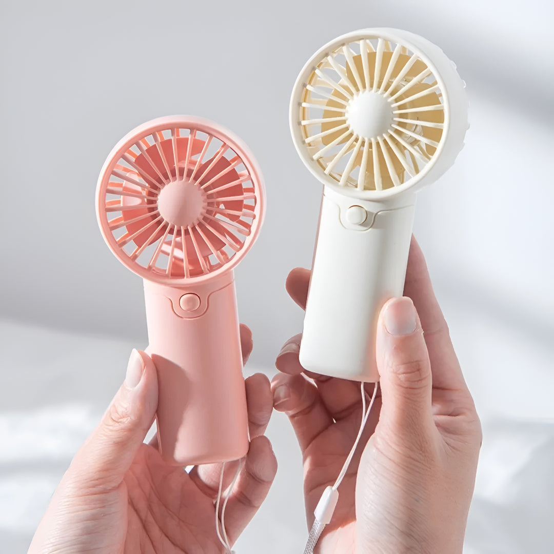 Portable Fan Mini Battery Handheld Travel Cooling Fan | Lersk