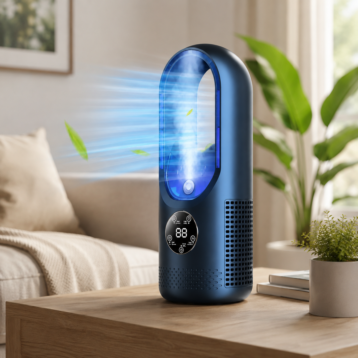 Portable Air Conditioner Bladeless Mini Desk Cooling Fan | Lersk