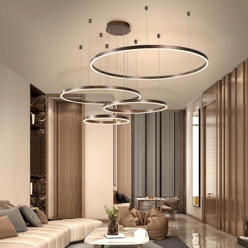 Kirrea LED cirkel loftlampe til stue | Lersk