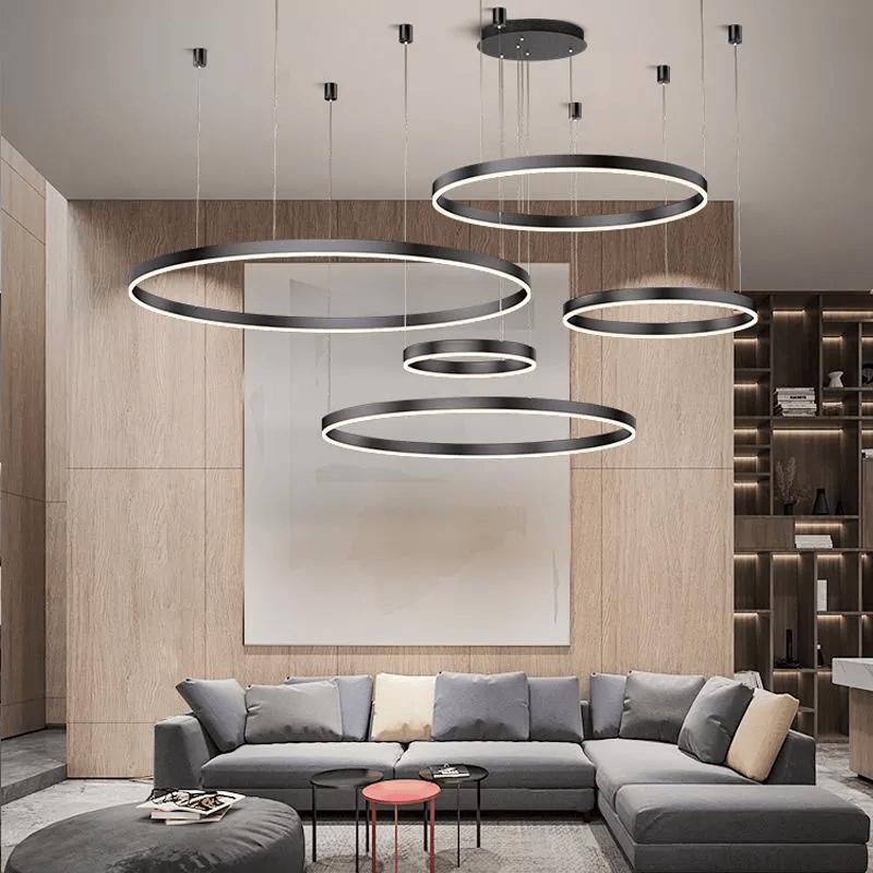 Kirrea LED cirkel loftlampe til stue | Lersk
