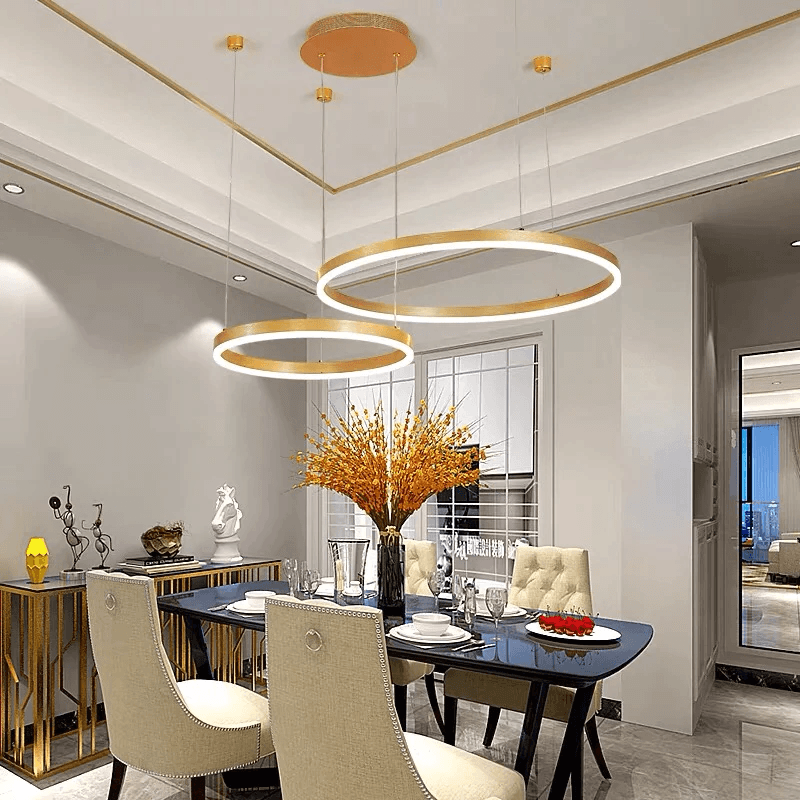 Kirrea LED cirkel loftlampe til stue | Lersk