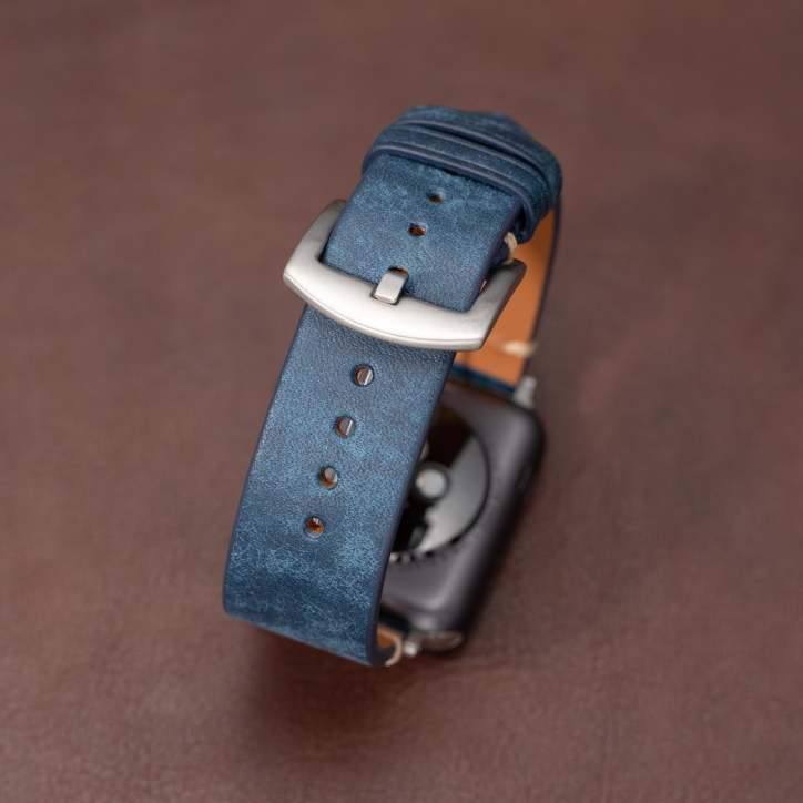 Bracelet de montre connectée en cuir italien premium Mareni | Lersk