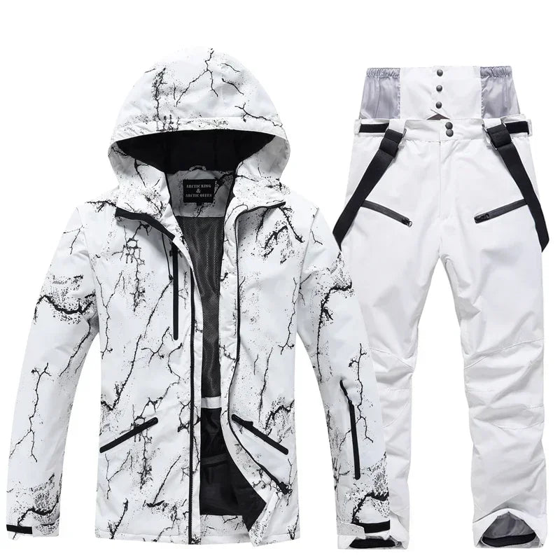 Premium Waterproof Windproof Winter Ski Jacket and Pants | Lersk