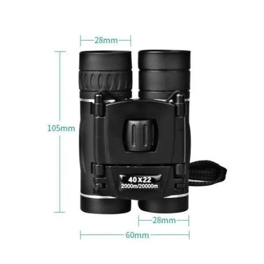 Professional 40x22 Binoculars for Hunting and Outdoor Activities High-Quality Optics for Nature Observation | Lersk