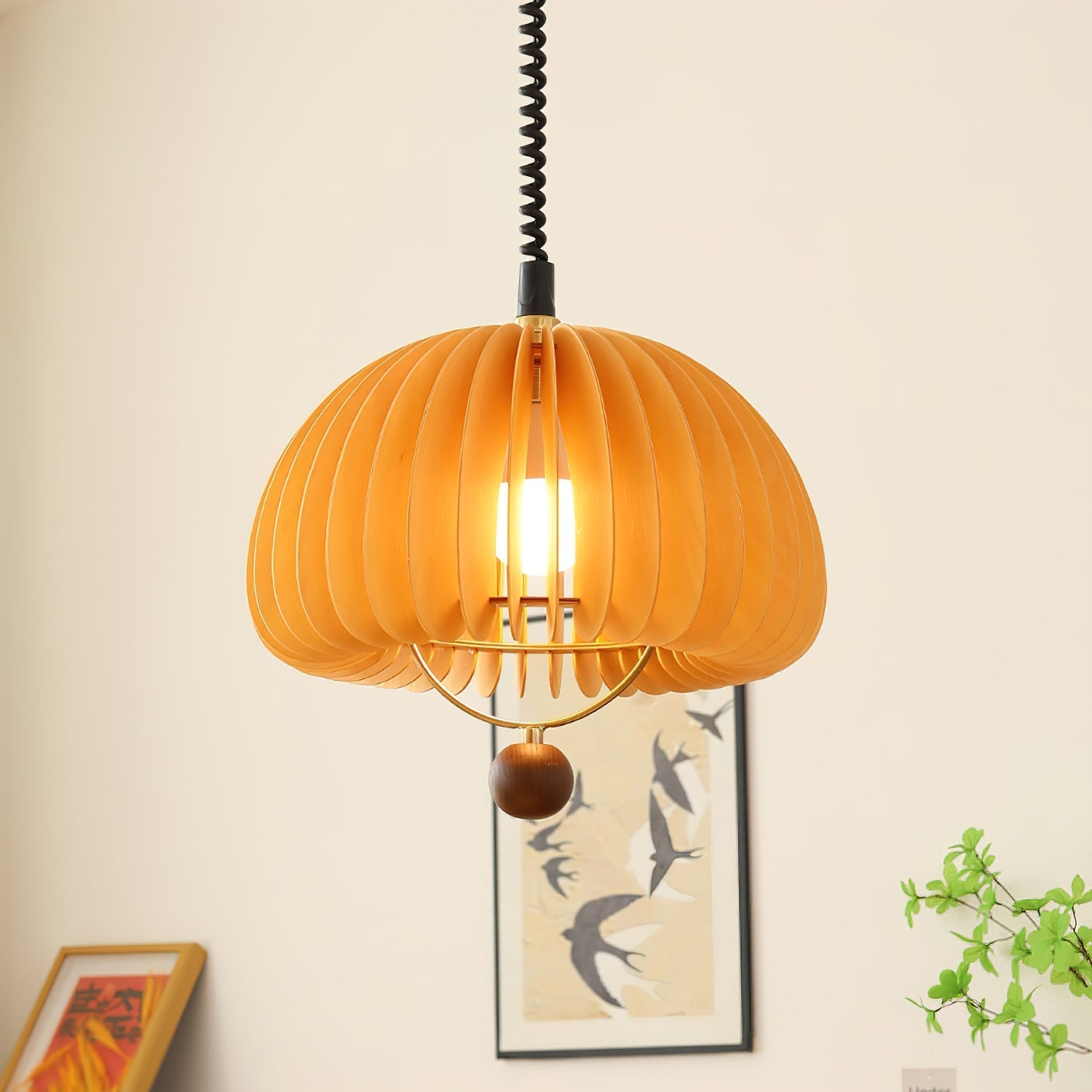 Clementine Glow Modern Adjustable Pendant Light Fixture | Lersk