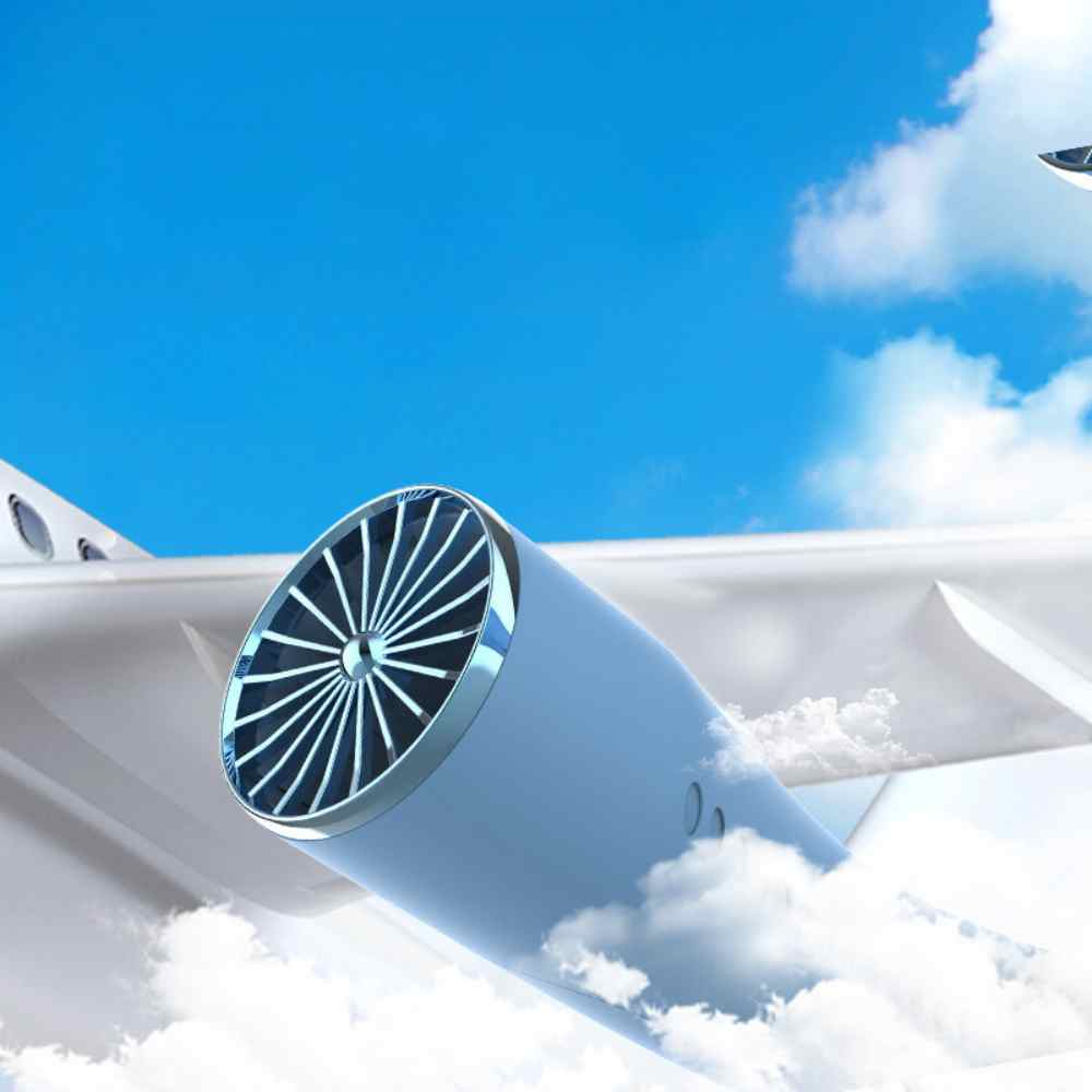 Bladeless Rechargeable Neck Fan, Silent 3-Speed 4000mAh | Lersk