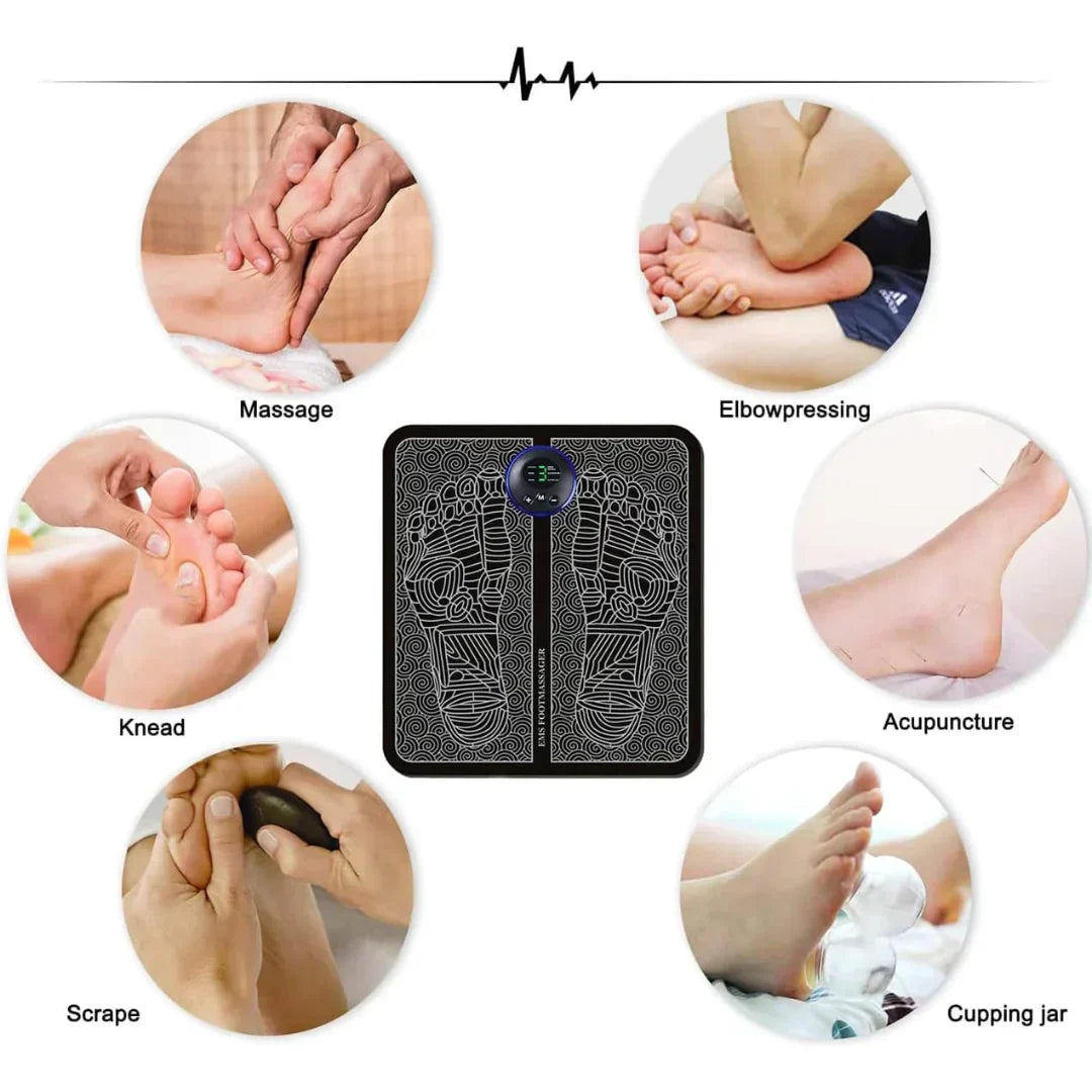 Tappetino ELEVATE EMS per Neuropatia, Sollievo dal Dolore e Rilassamento | Lersk