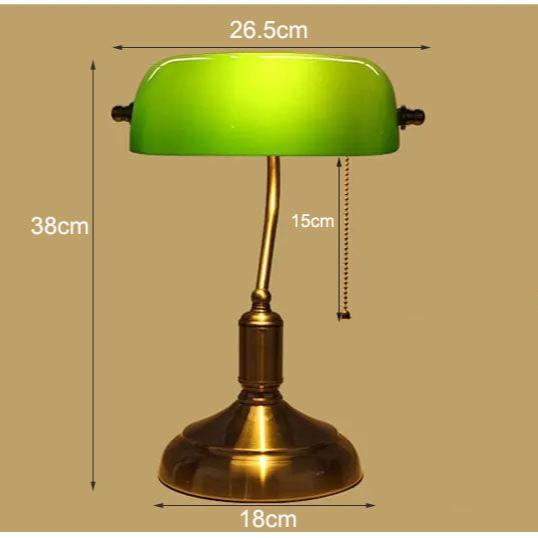 Aurelia Europäische Glas-Tischlampe für elegantes Wohnen | Lersk