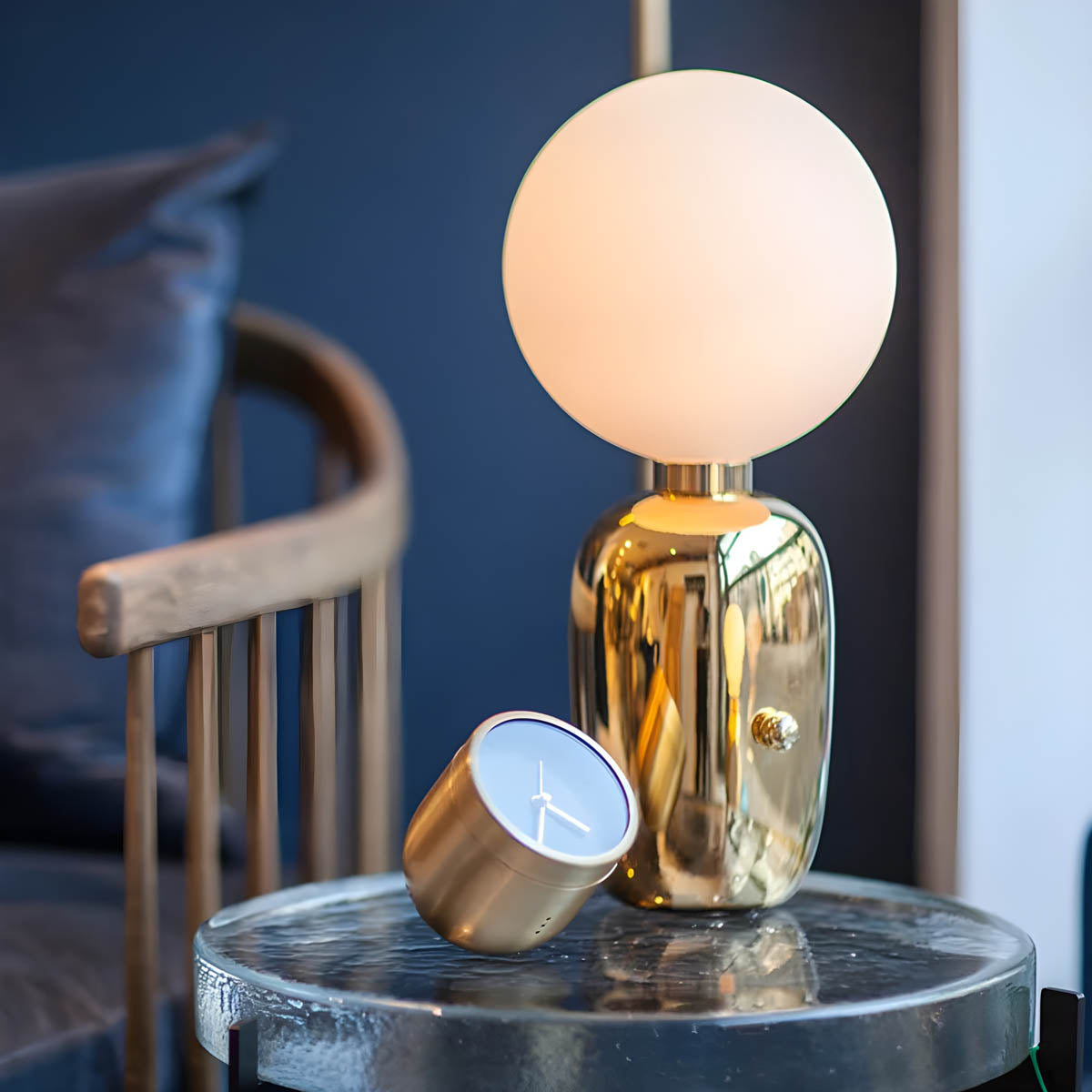 LumaVale Stolní lampa Jednoduché elegantní interiérové osvětlení | Lersk