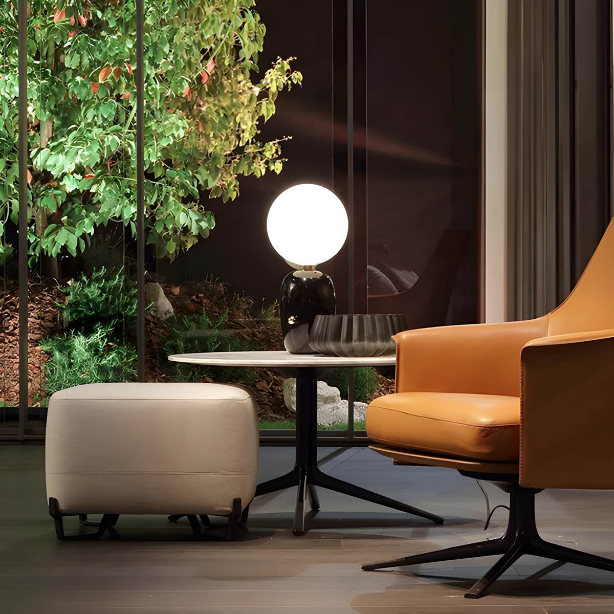 LumaVale Stolní lampa Jednoduché elegantní interiérové osvětlení | Lersk