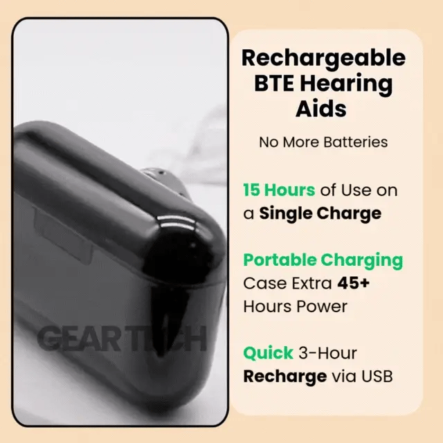 Vero dobíjecí Bluetooth za ucho sluchadlo s potlačením šumu | Lersk