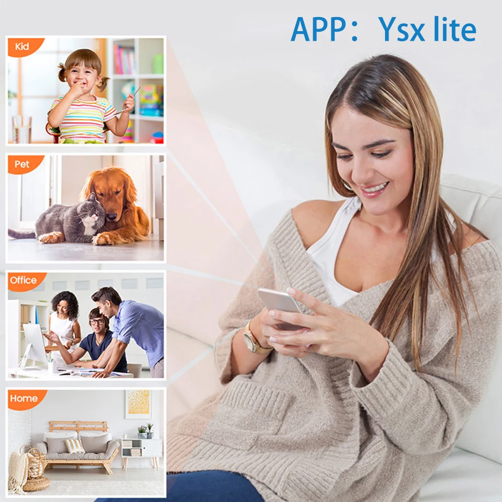 NovaGuard 1080P Mini Telecamera WiFi Impermeabile con Visione Notturna a 160 Gradi | Lersk