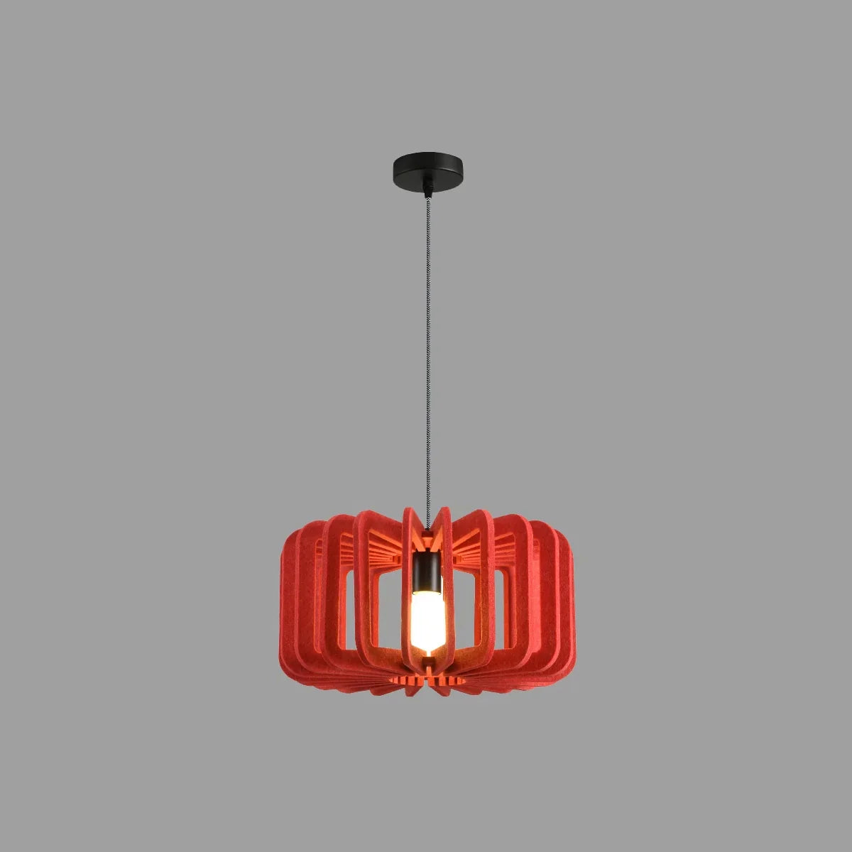 Column Shaped Birdcage Acoustic Pendant Light | Lersk