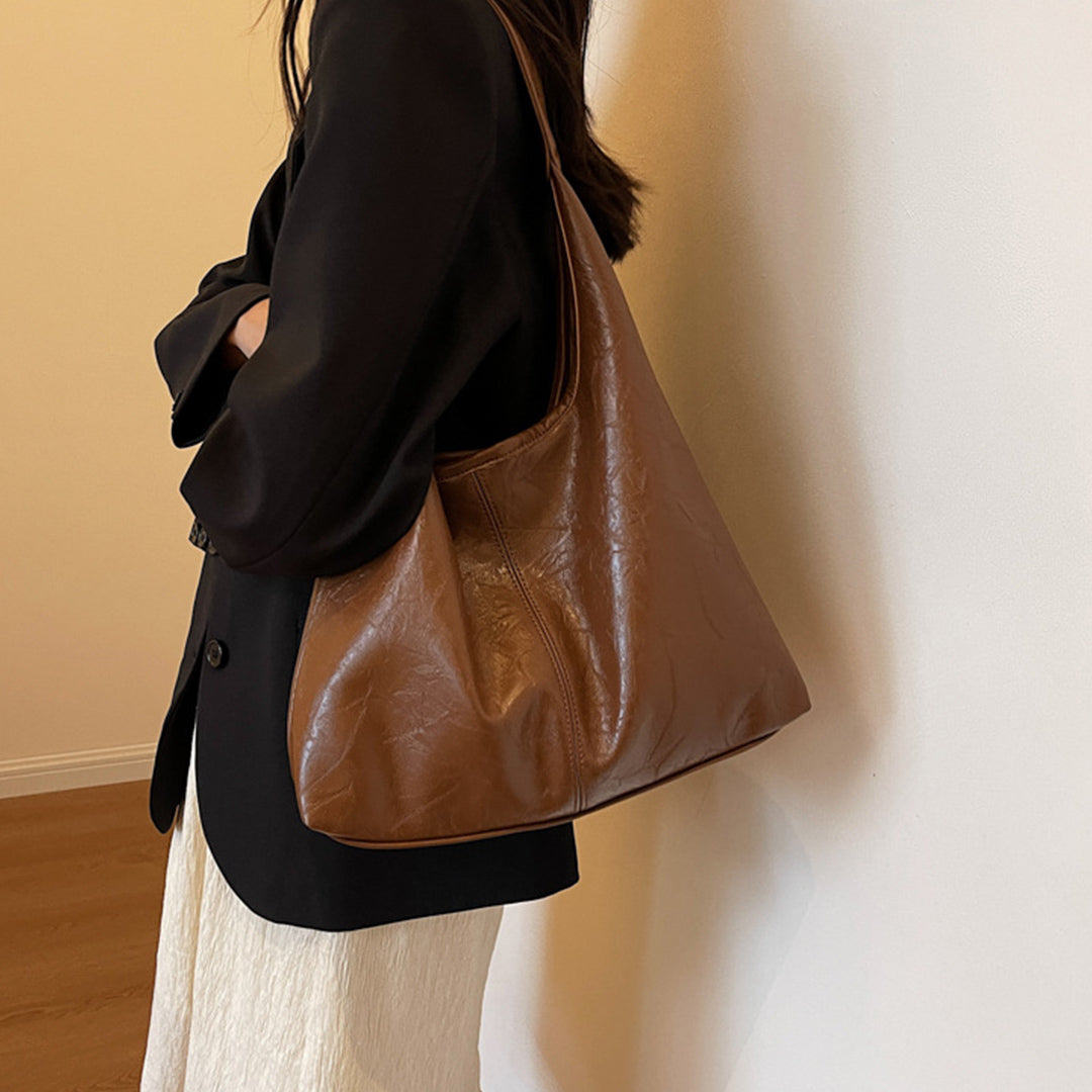 ArdentLux Vintage Tote Duo in Distressed Vegan Leather | Lersk