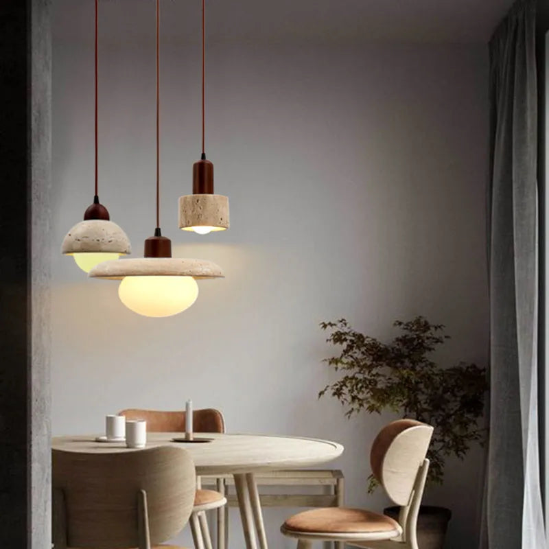 WabiSculpt Wabi Sabi Pendant Light For Minimalist Homes Timeless Natural Glow | Lersk