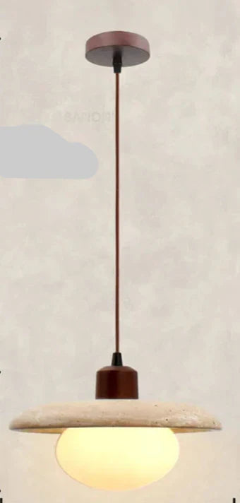 NovaLume Wabi-Sabi Pendant Light With Natural Finish