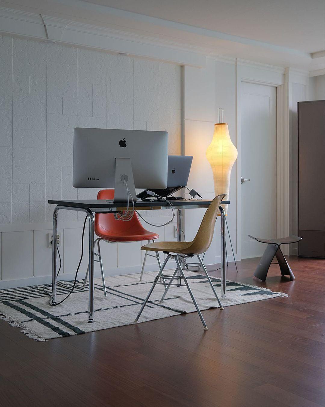 Hikaru Rispapir Gulvlampe Blødt Stemningslys Minimalistisk | Lersk
