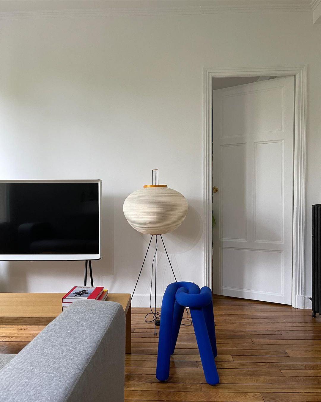 Kazumi Rice Paper Floor Lamp by Petprovac Soft Ambient Glow | Lersk