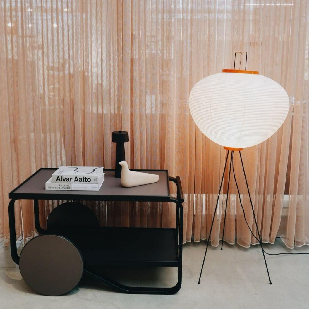 Kaze Rice Paper Floor Lamp - Japanese-Inspired Ambient Glow | Lersk