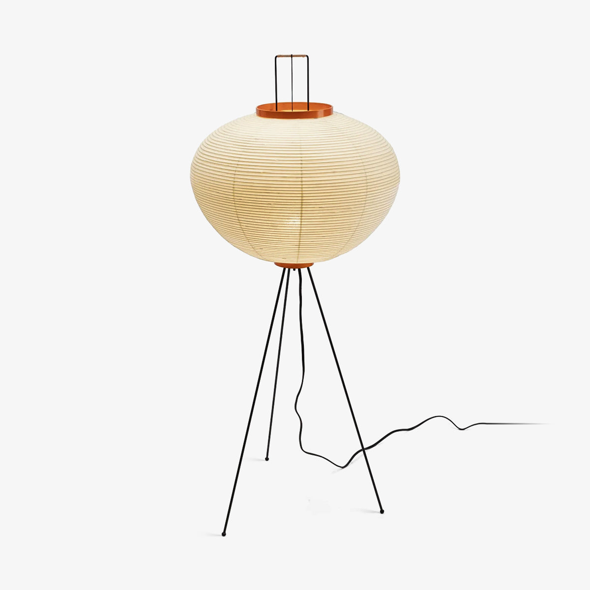 Hikaru Rispapir Gulvlampe Blødt Stemningslys Minimalistisk | Lersk