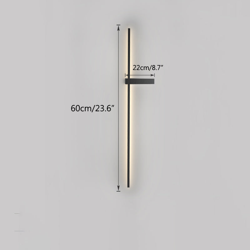Aplique de pared lineal largo para exteriores | Lersk