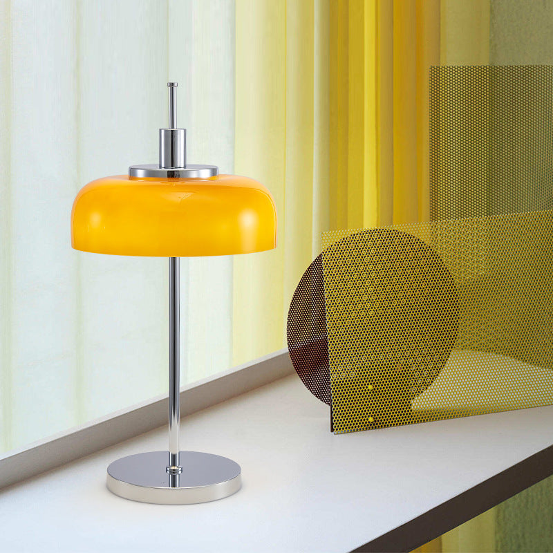 Lampe de table dôme moderne Design minimaliste en métal et verre pour intérieurs domestiques | Lersk