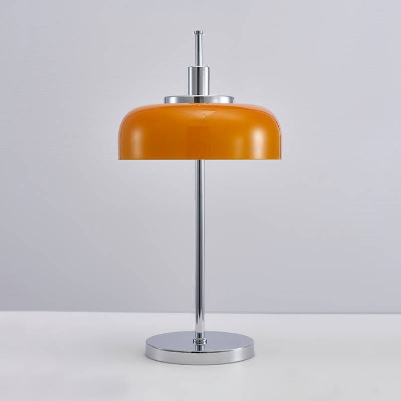 Lampe de table dôme moderne Design minimaliste en métal et verre pour intérieurs domestiques | Lersk