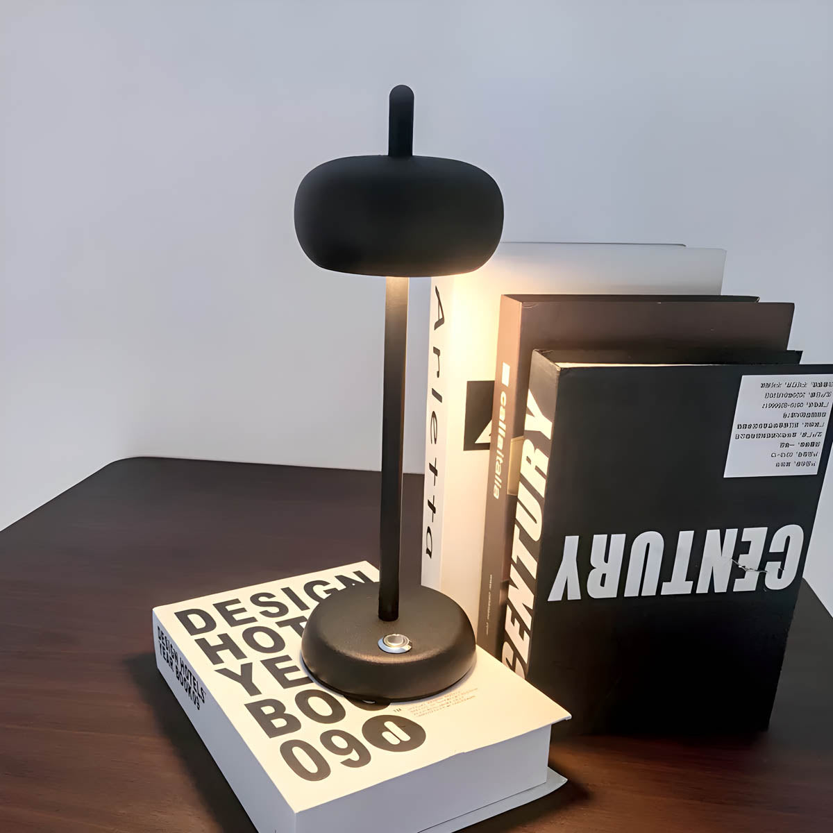 NexaLite Stolní lampa, moderní, elegantní a současný lesk