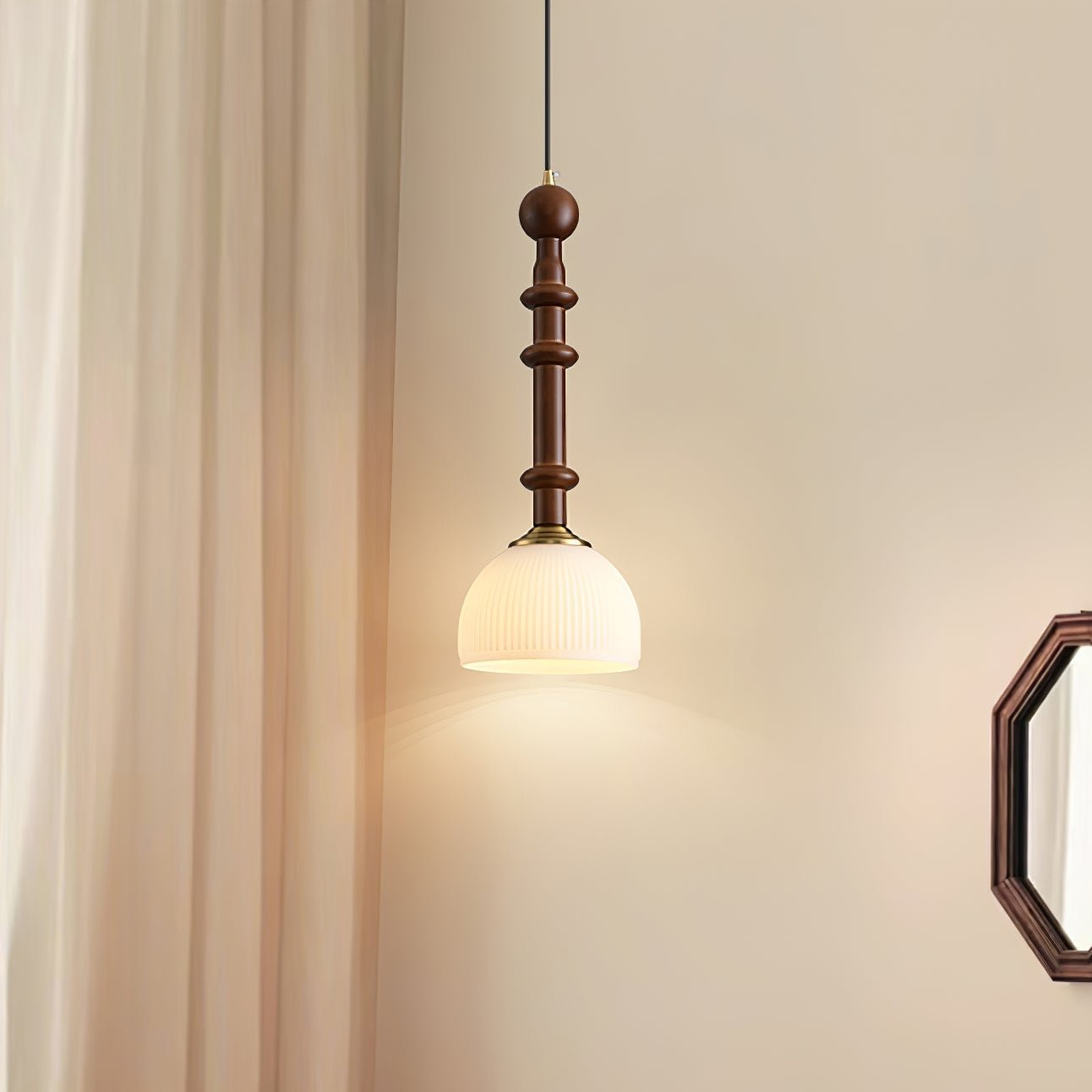VeroLuce Italian Glass Pendant Lamp for Timeless Interiors | Lersk