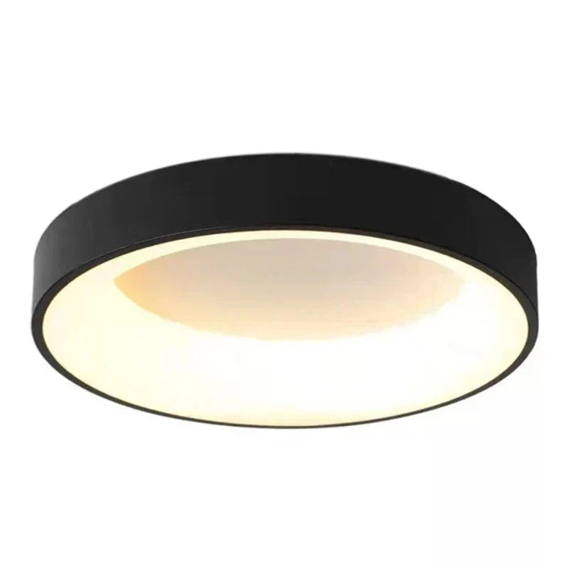NovaLume Round Ceiling Light Modern Ambient Glow Fixture | Lersk
