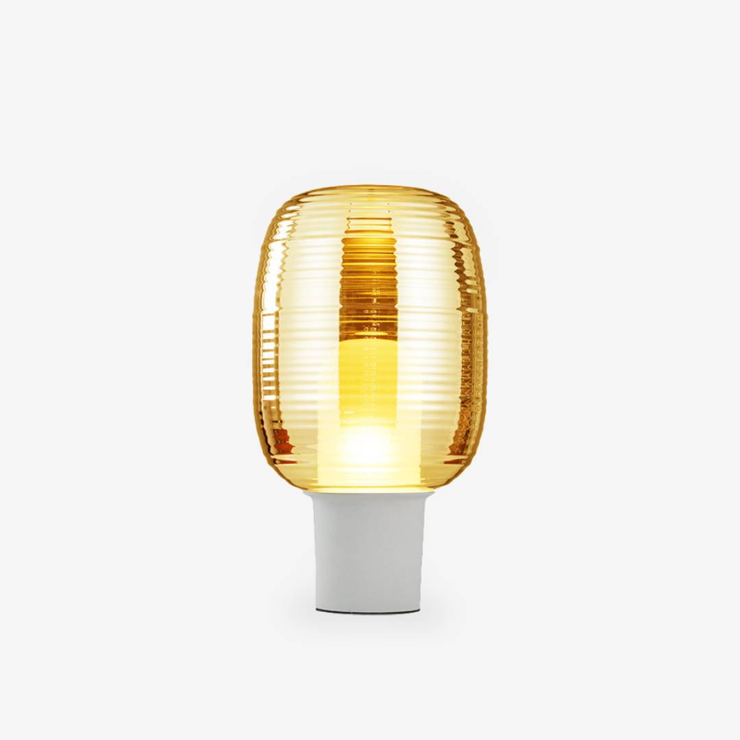 Decorative Glass Table Lamp For Contemporary Home Lighting | Lersk