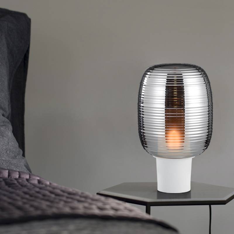 Decorative Glass Table Lamp For Contemporary Home Lighting | Lersk