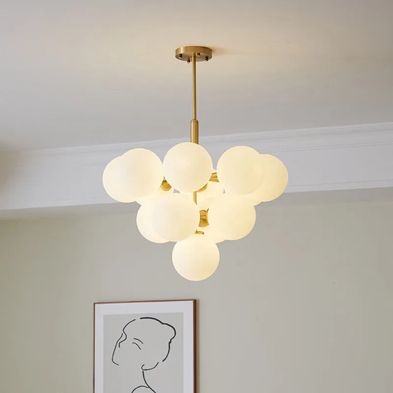 Závěsné LED svítidlo Novara Five-Head Iron pro moderní interiéry | Lersk