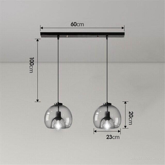 Lucento Glass Pendants | Lersk