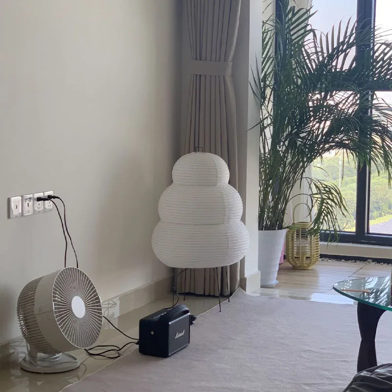 Stolní lampa Hikari Rice Paper s trojitým stmívačem | Lersk