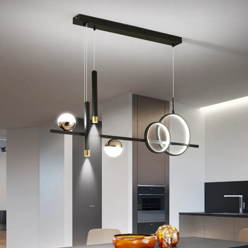 NovaLume Minimalist LED Pendant Lights with Remote Control | Lersk
