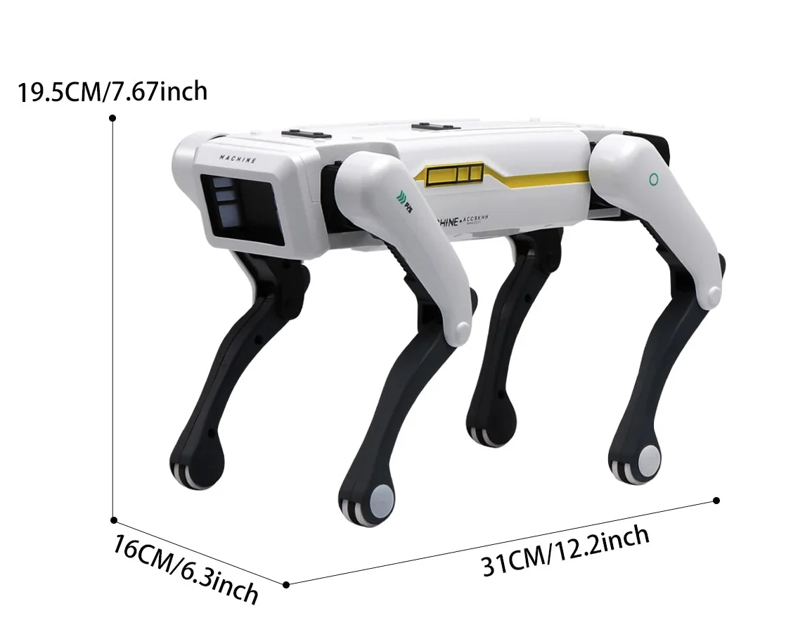 Perro Robot Programable con IA Inteligente – Control de Voz Interactivo y Remoto | Lersk