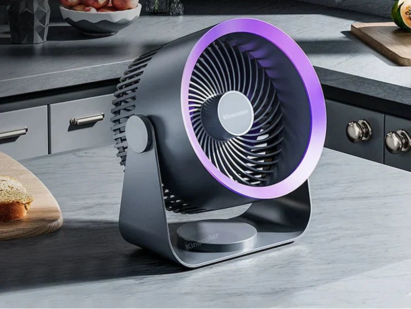 ZephyrFlow tichý ventilátor na stěnu a stůl pro domácí a kancelářské použití | Lersk