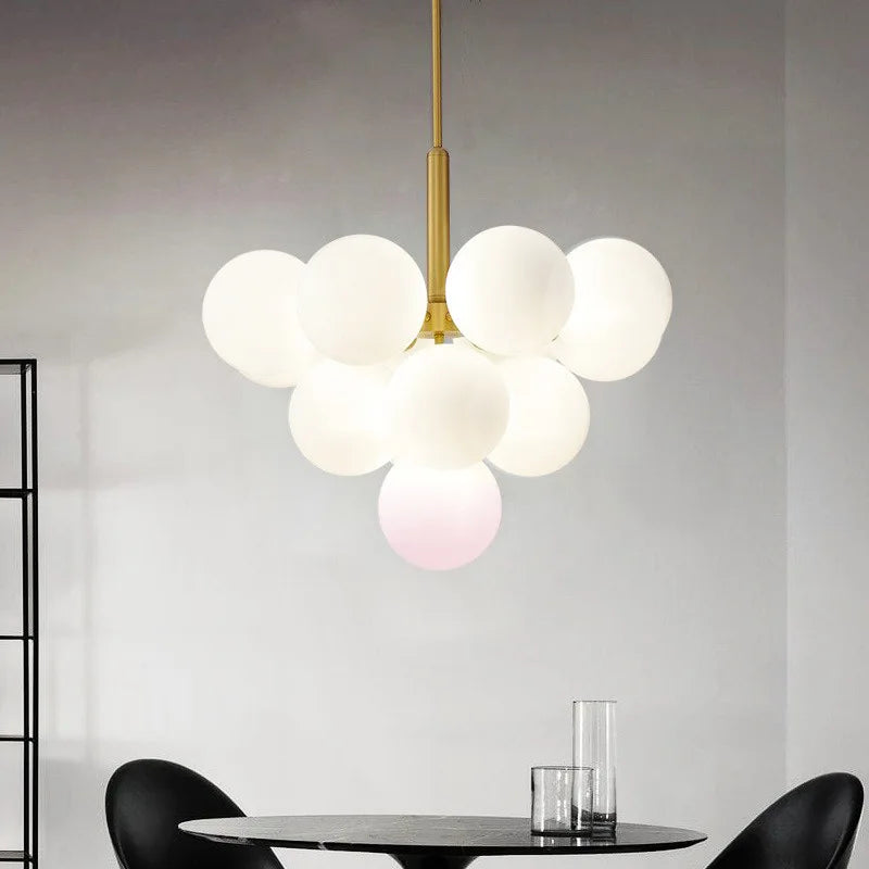 Závěsné LED svítidlo Novara Five-Head Iron pro moderní interiéry | Lersk