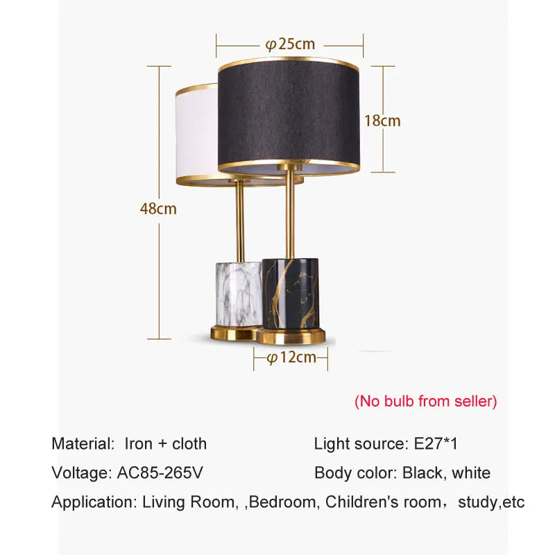 Stolní lampa Aurelle | Lersk