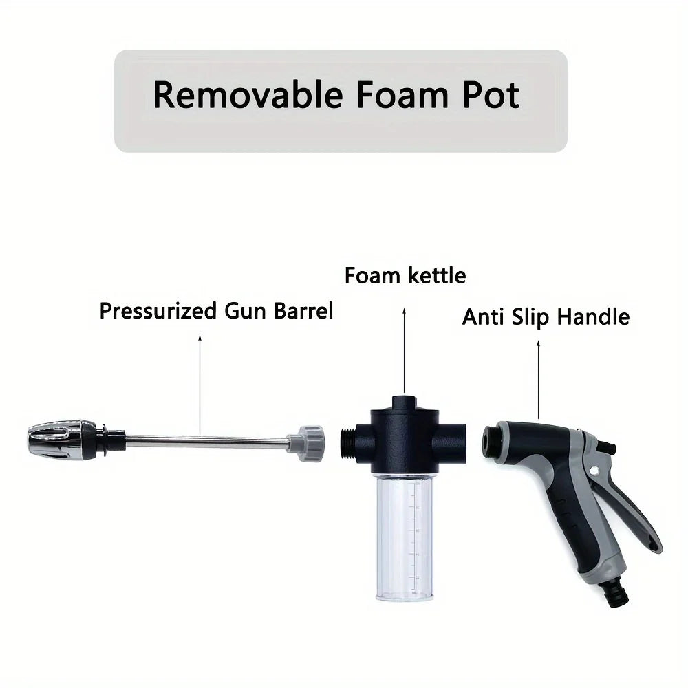 Pistola de Agua Multipropósito de Alta Presión – Lavado de Autos y Pulverizador de Jardín | Lersk