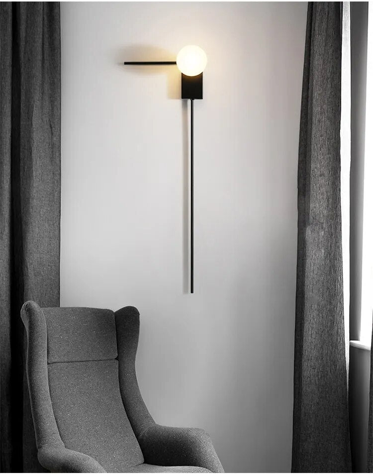 NovaShire Lumen Metal Modern Wall Lights LED Fixture | Lersk