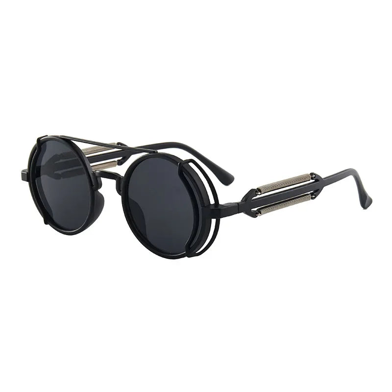 Lunettes de soleil vintage punk NovaRix avec verres miroir classiques | Lersk
